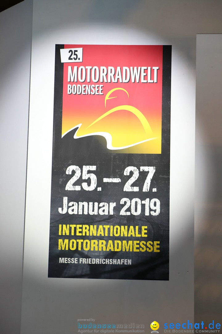 MOTORRADWELT BODENSEE 2019, Messe: Friedrichshafen, 25.01.2019