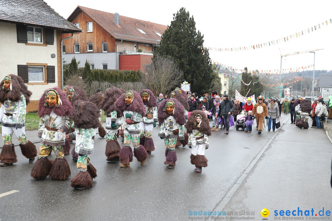 Narrenbaumstellen: Berg am Bodensee, 26.01.2019