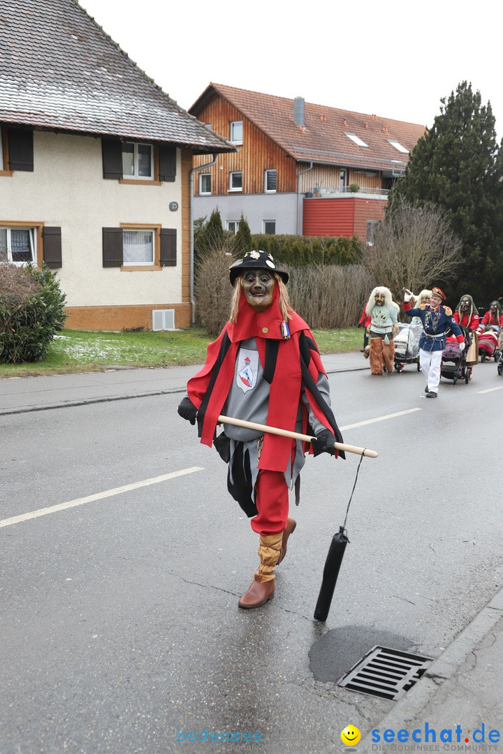 Narrenbaumstellen: Berg am Bodensee, 26.01.2019