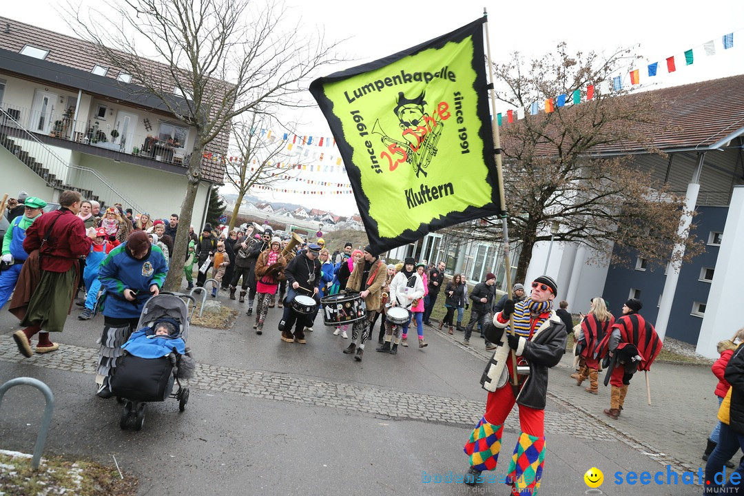 Narrenbaumstellen: Berg am Bodensee, 26.01.2019