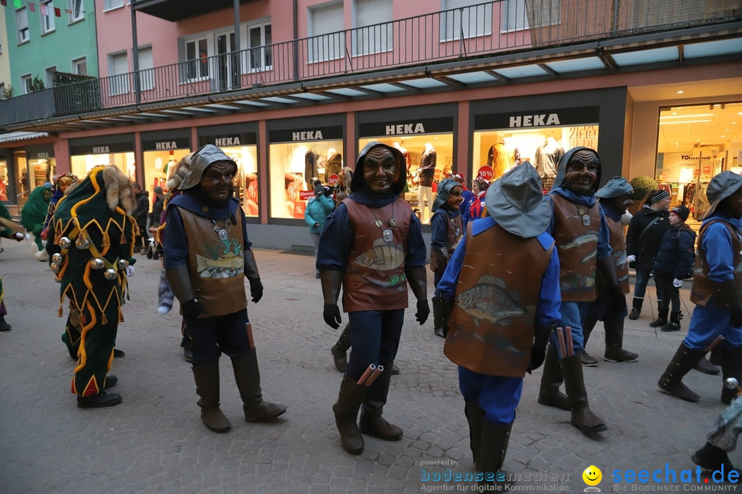 Gruenderumzug und Narrenbaumstellen: Friedrichshafen, 02.02.2019