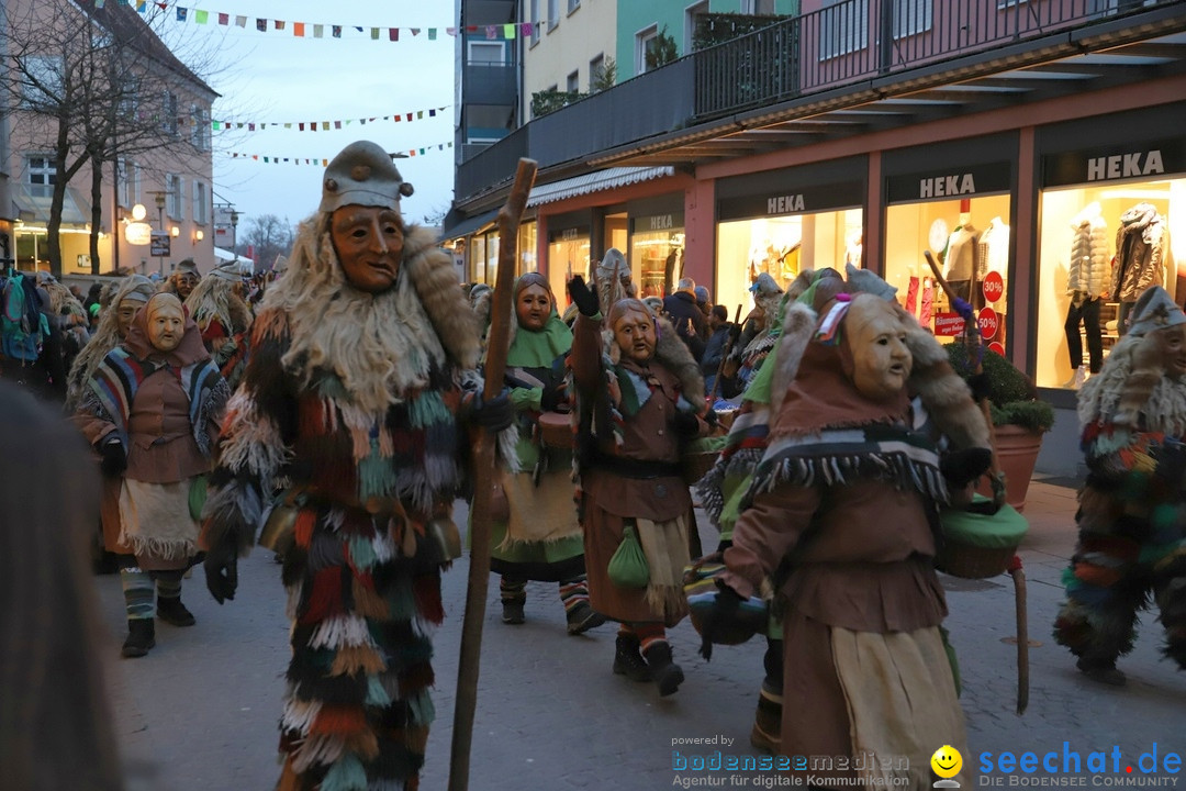 Gruenderumzug und Narrenbaumstellen: Friedrichshafen, 02.02.2019