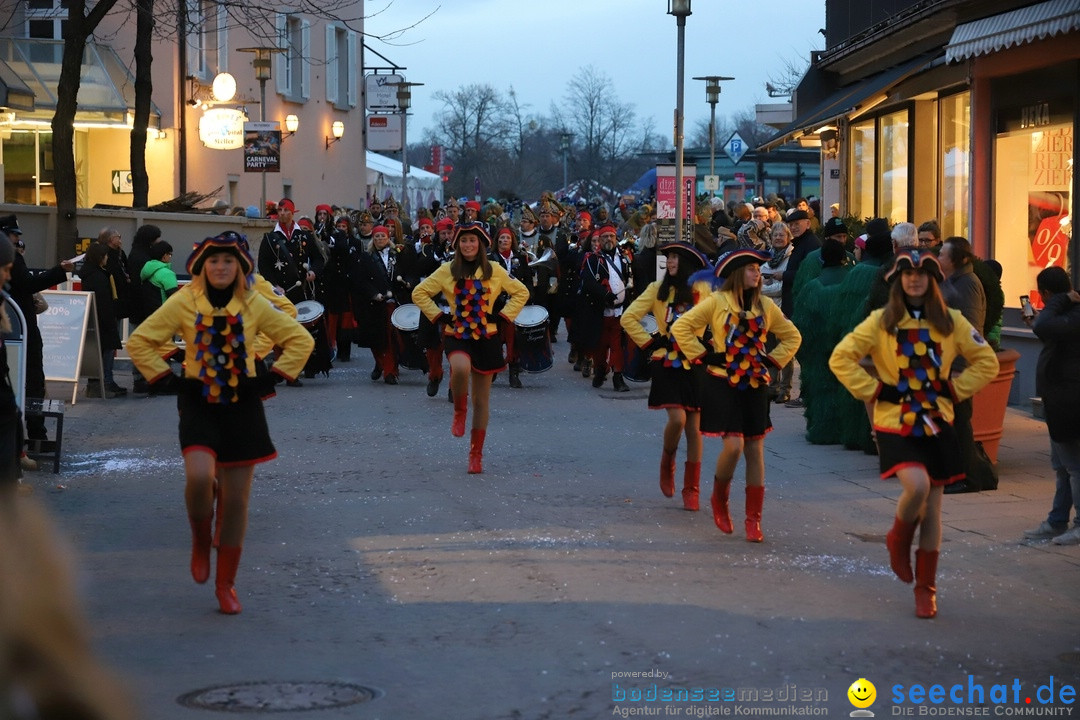 Gruenderumzug und Narrenbaumstellen: Friedrichshafen, 02.02.2019