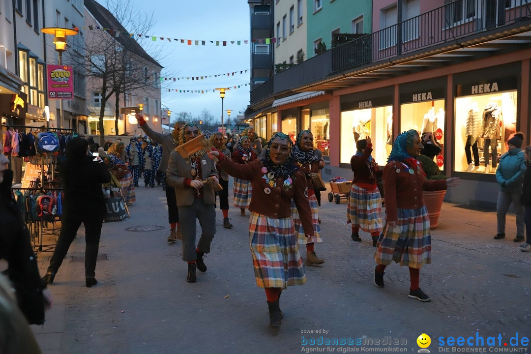 Gruenderumzug und Narrenbaumstellen: Friedrichshafen, 02.02.2019