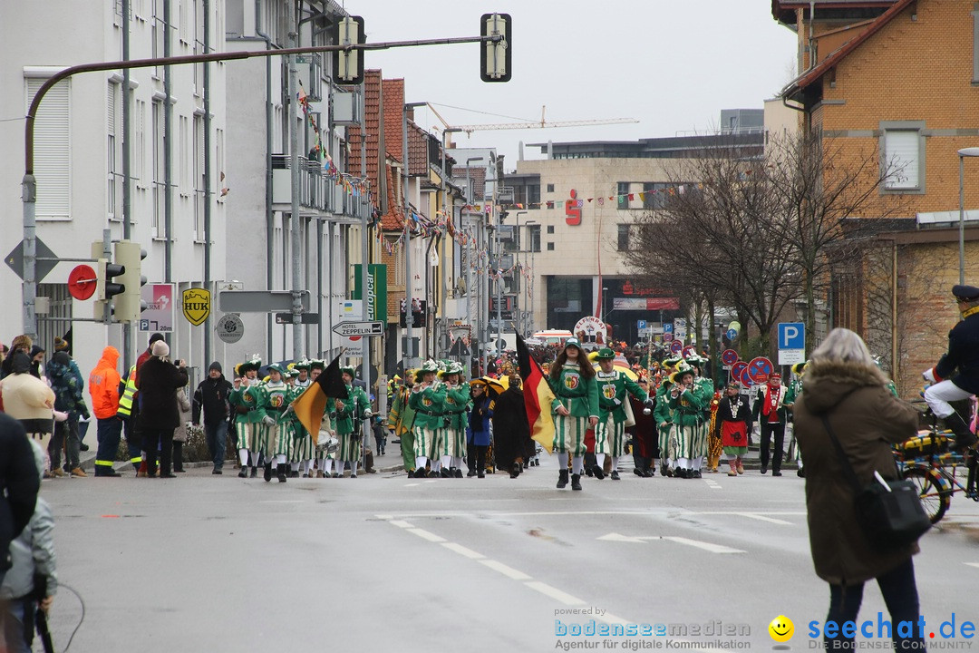 ANR - Fasnetsumzug: Friedrichshafen am Bodensee, 03.02.2019