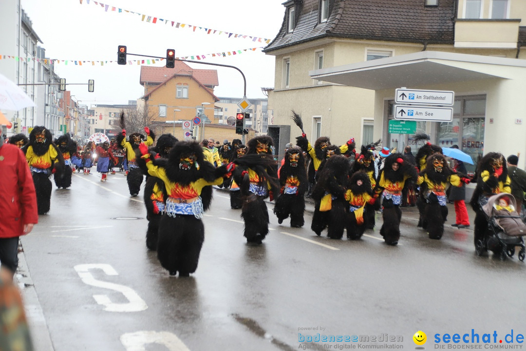 ANR - Fasnetsumzug: Friedrichshafen am Bodensee, 03.02.2019