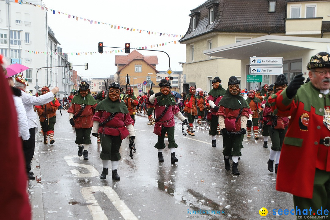 ANR - Fasnetsumzug: Friedrichshafen am Bodensee, 03.02.2019