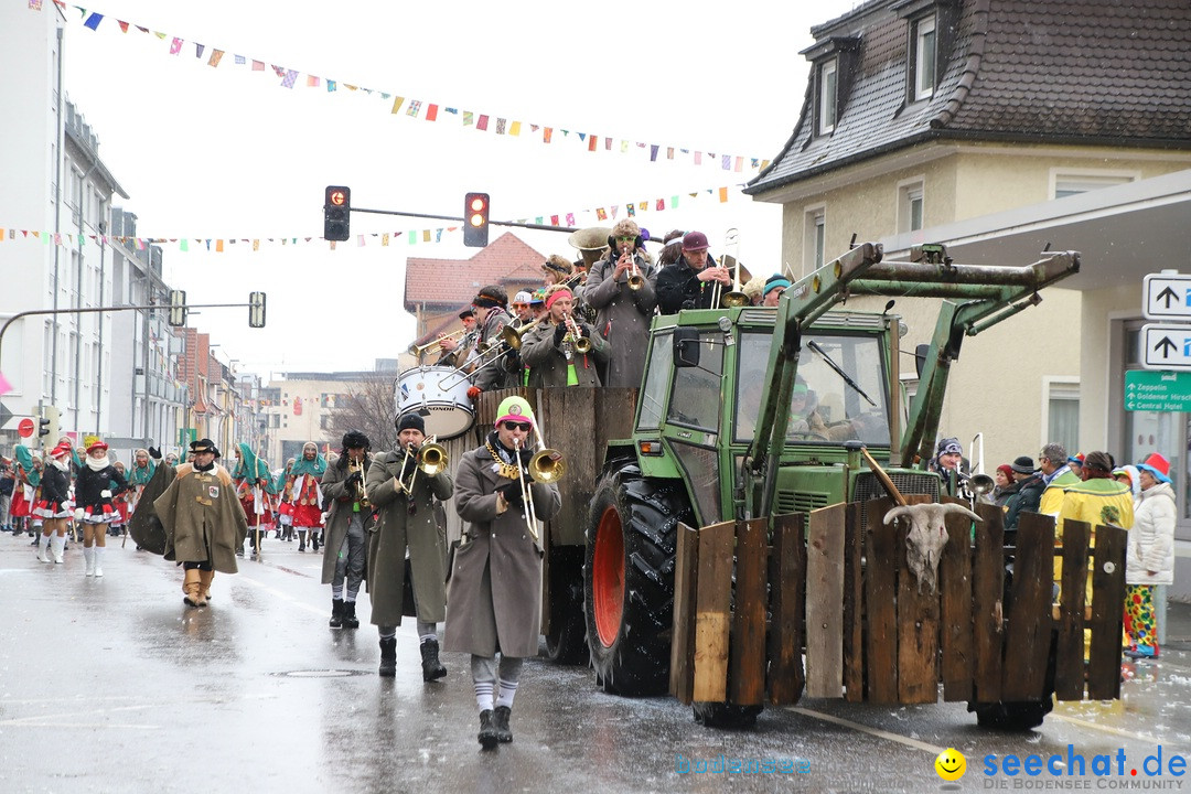 ANR - Fasnetsumzug: Friedrichshafen am Bodensee, 03.02.2019