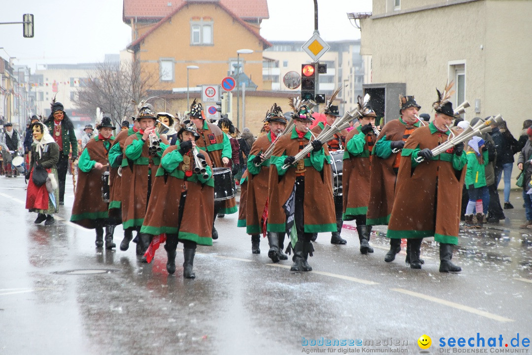 ANR - Fasnetsumzug: Friedrichshafen am Bodensee, 03.02.2019