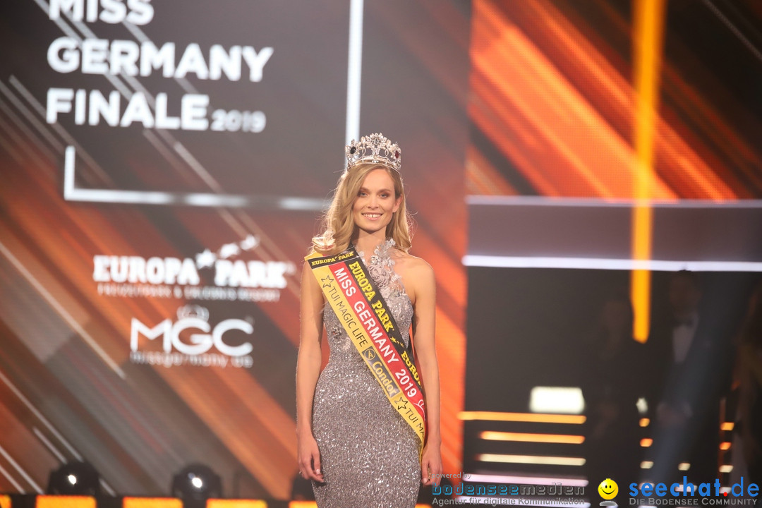 Miss Germany Wahl 2019: Nadine Berneis - Europa-Park: Rust, 23.02.2019