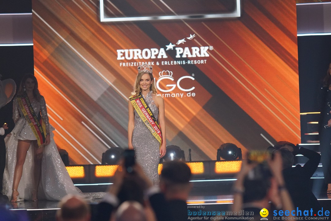 Miss Germany Wahl 2019: Nadine Berneis - Europa-Park: Rust, 23.02.2019