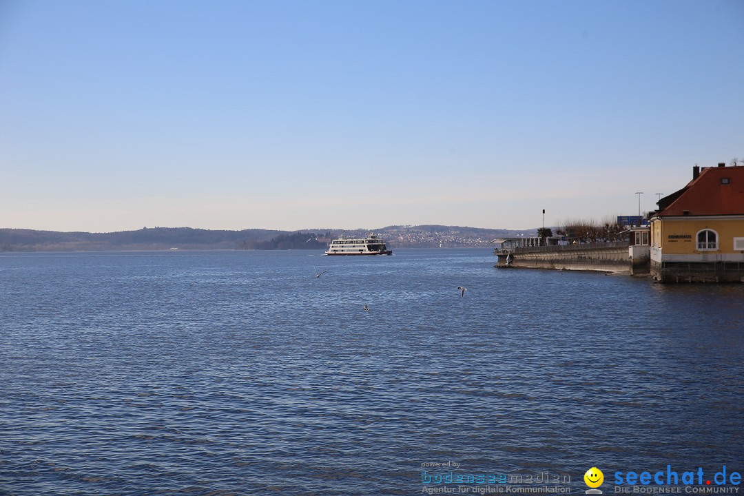 Fasnetsumzug mit Narrenbaumstellen: Meersburg am Bodensee, 24.02.2019