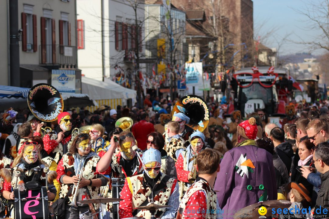 Fasnetsumzug - Fasching: Kreuzlingen am Bodensee, 24.02.2019