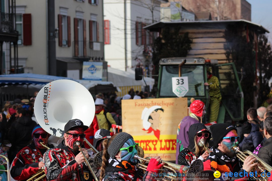 Fasnetsumzug - Fasching: Kreuzlingen am Bodensee, 24.02.2019