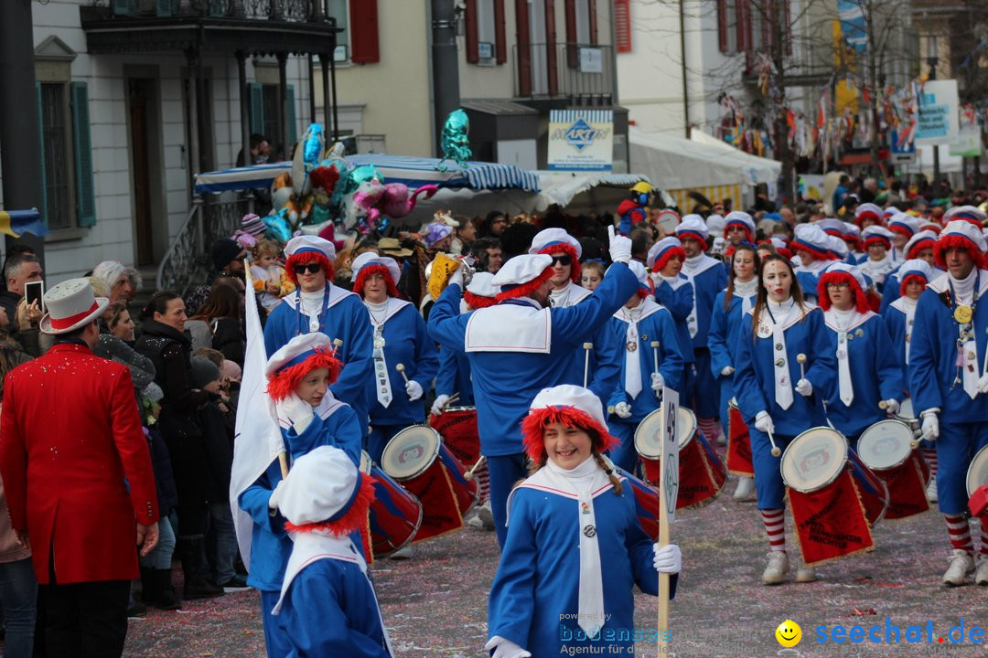 Fasnetsumzug - Fasching: Kreuzlingen am Bodensee, 24.02.2019