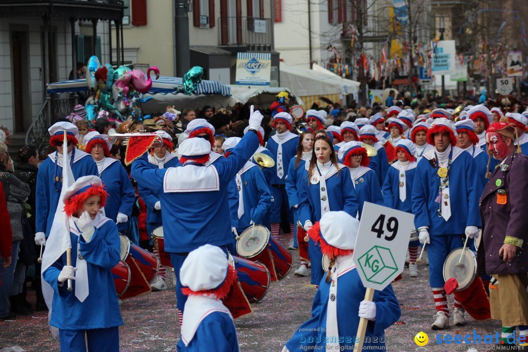 Fasnetsumzug - Fasching: Kreuzlingen am Bodensee, 24.02.2019