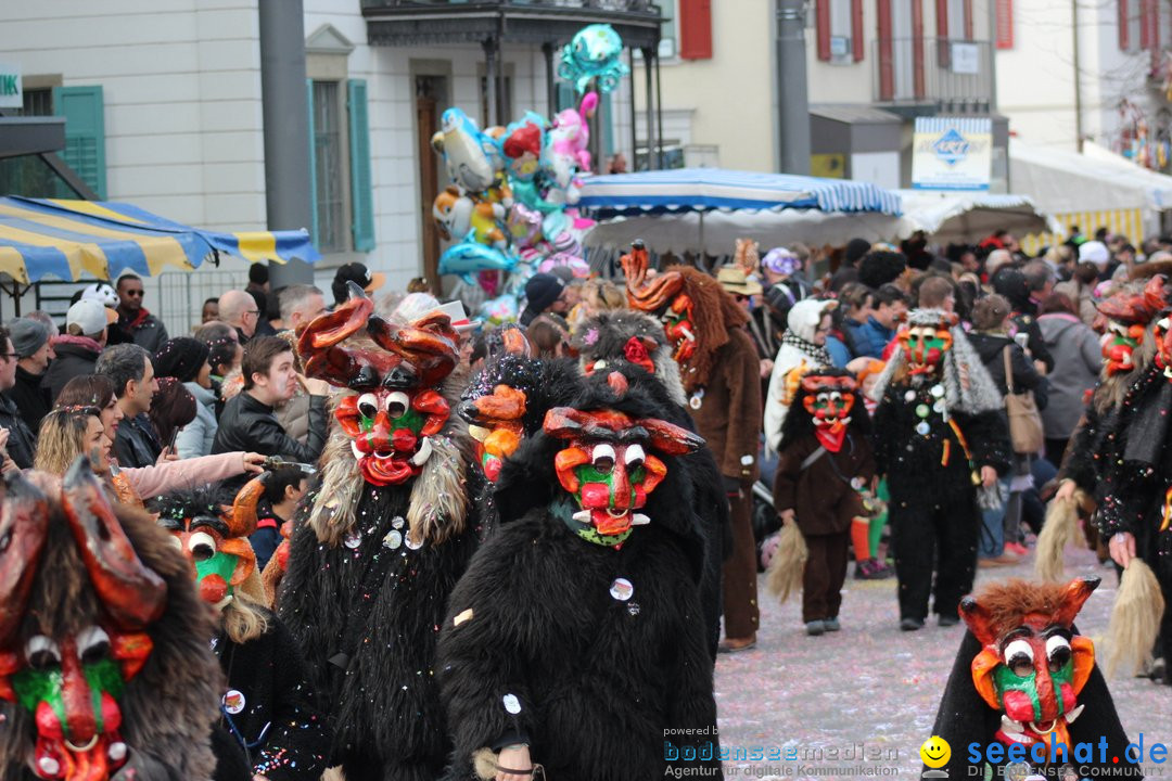 Fasnetsumzug - Fasching: Kreuzlingen am Bodensee, 24.02.2019