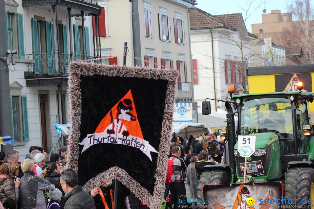 Fasnetsumzug - Fasching: Kreuzlingen am Bodensee, 24.02.2019