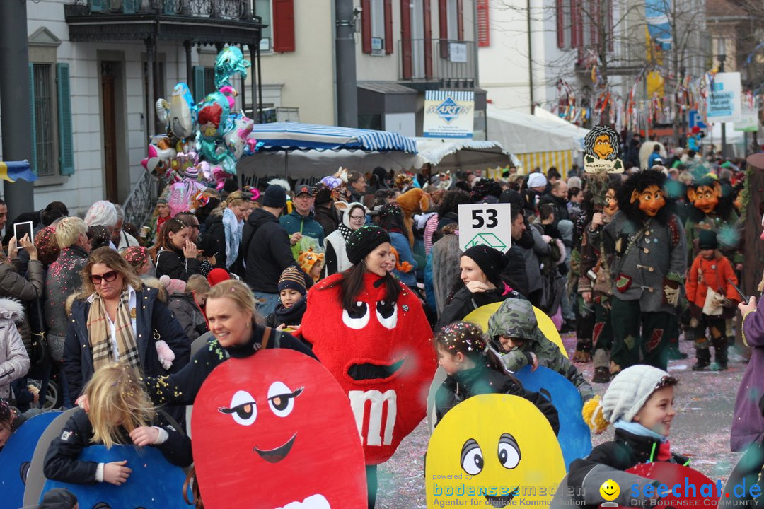 Fasnetsumzug - Fasching: Kreuzlingen am Bodensee, 24.02.2019