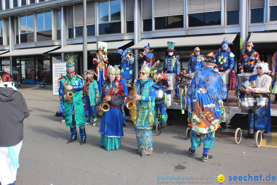 Fasnetsumzug - Fasching: Kreuzlingen am Bodensee, 24.02.2019