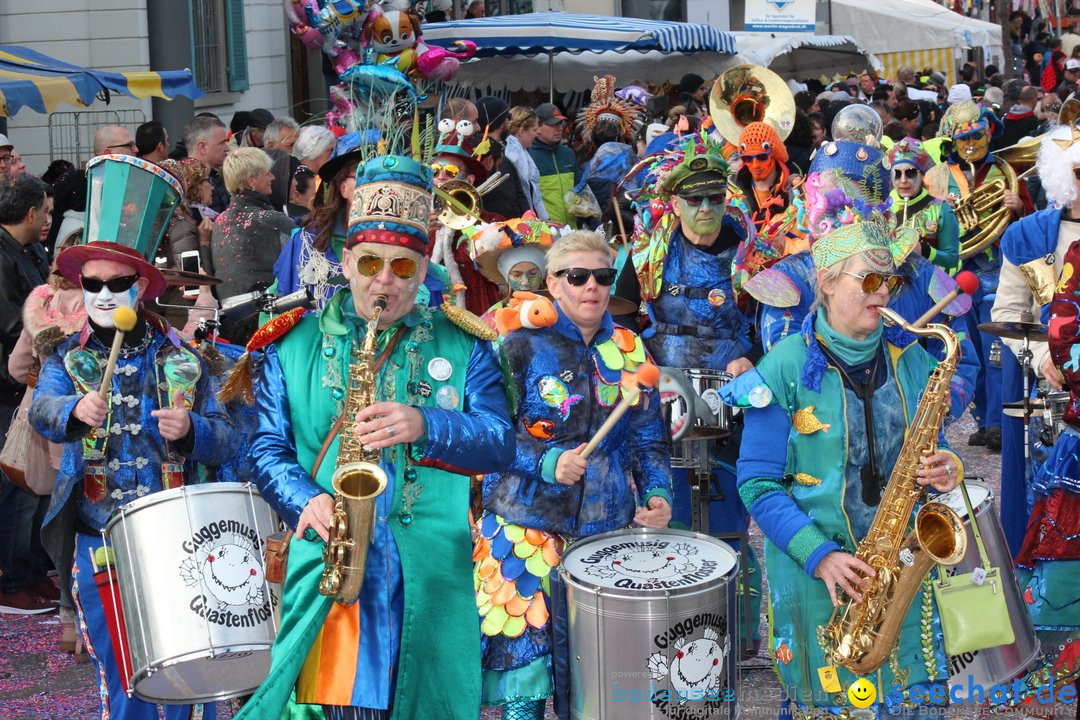 Fasnetsumzug - Fasching: Kreuzlingen am Bodensee, 24.02.2019