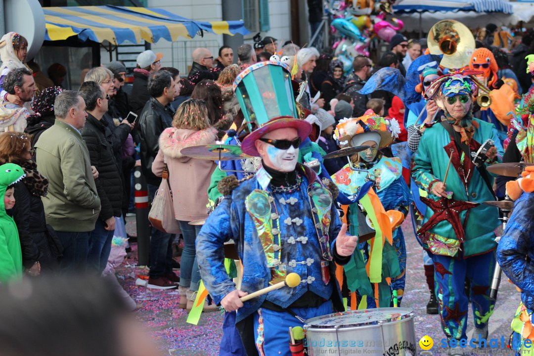 Fasnetsumzug - Fasching: Kreuzlingen am Bodensee, 24.02.2019