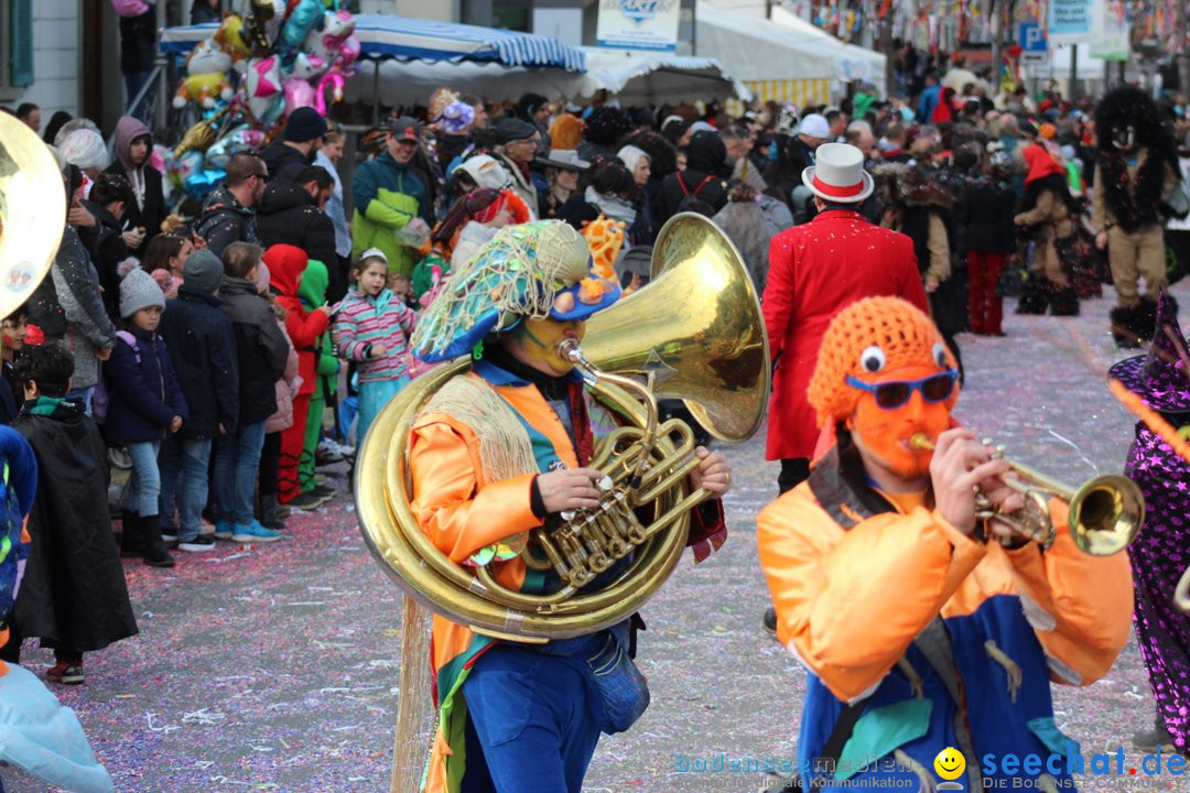 Fasnetsumzug - Fasching: Kreuzlingen am Bodensee, 24.02.2019