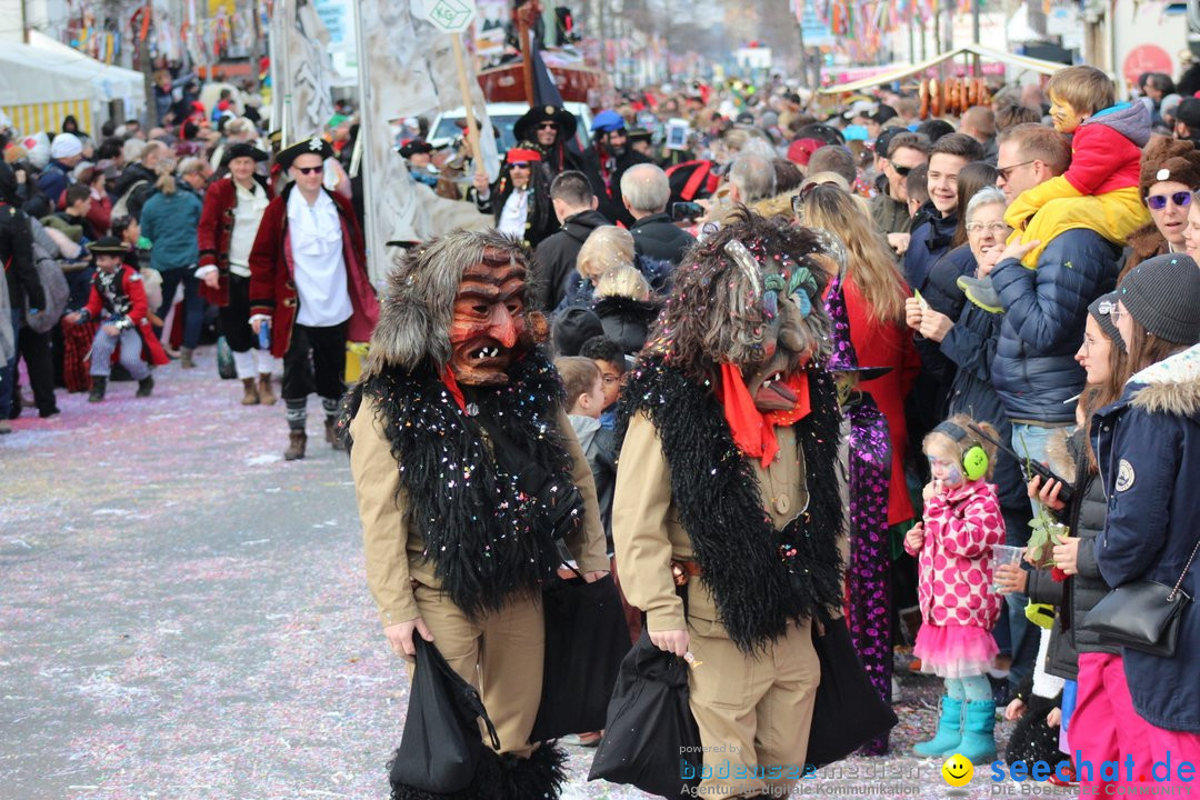 Fasnetsumzug - Fasching: Kreuzlingen am Bodensee, 24.02.2019