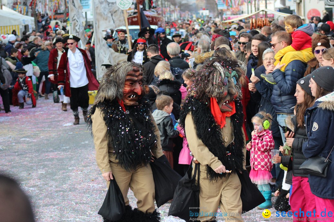 Fasnetsumzug - Fasching: Kreuzlingen am Bodensee, 24.02.2019