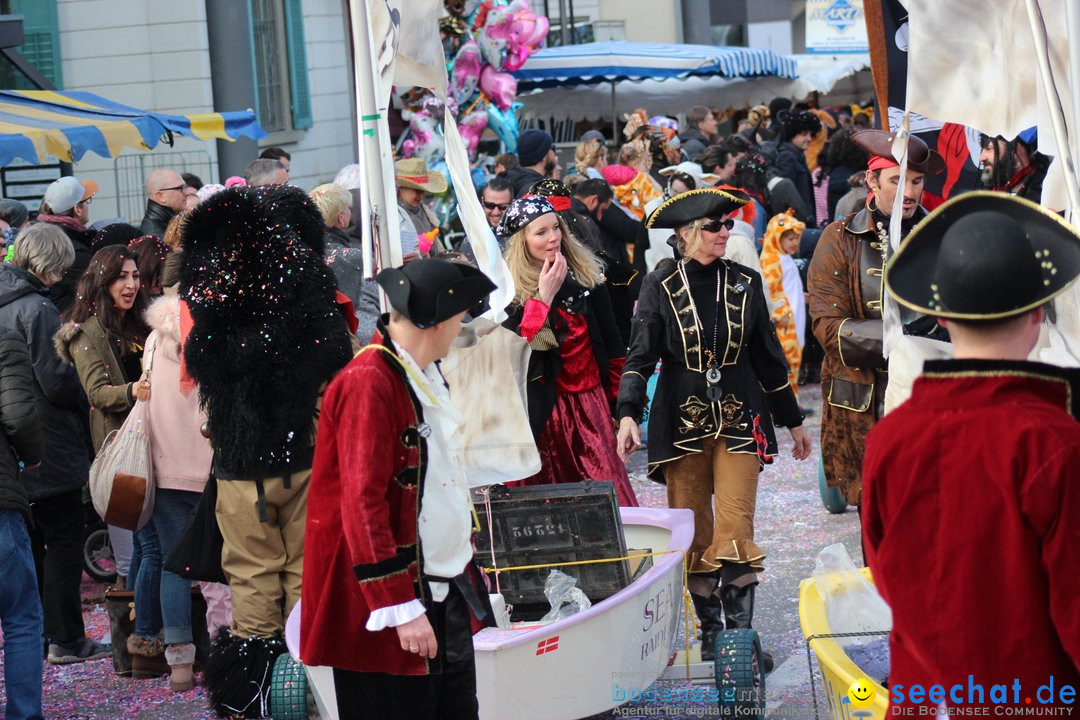 Fasnetsumzug - Fasching: Kreuzlingen am Bodensee, 24.02.2019