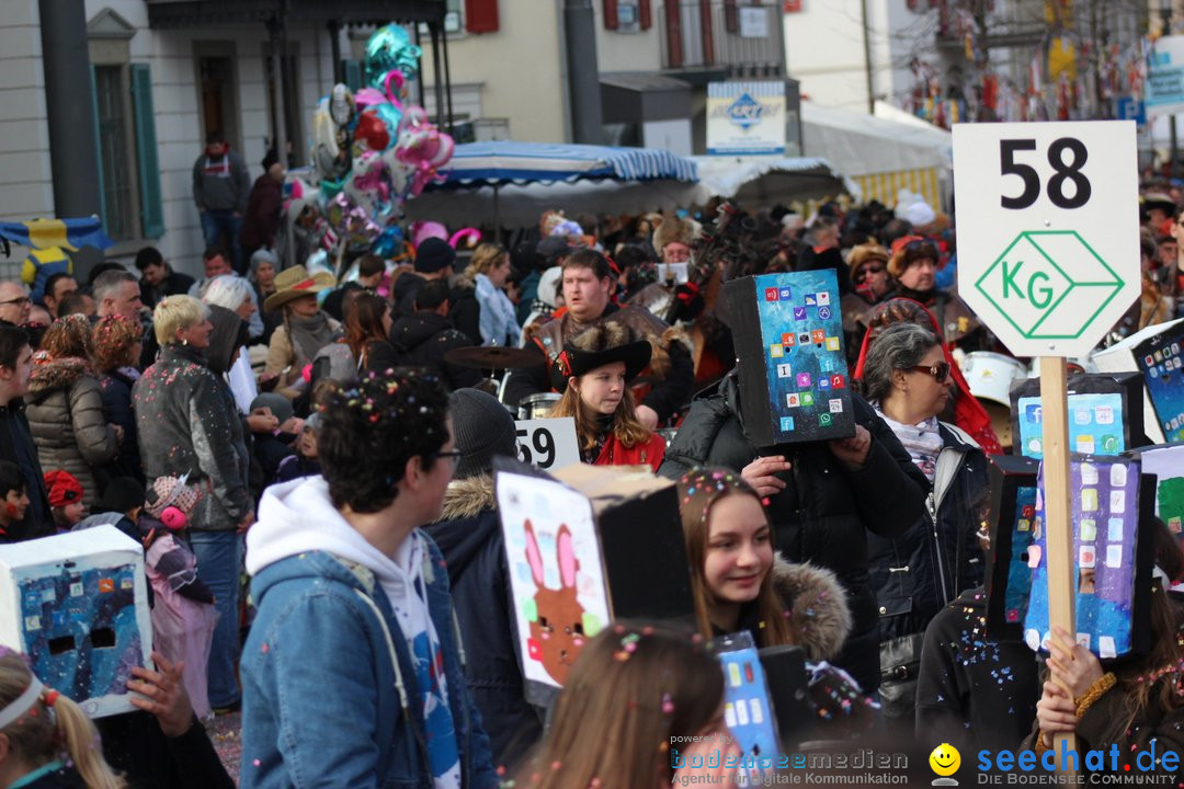 Fasnetsumzug - Fasching: Kreuzlingen am Bodensee, 24.02.2019