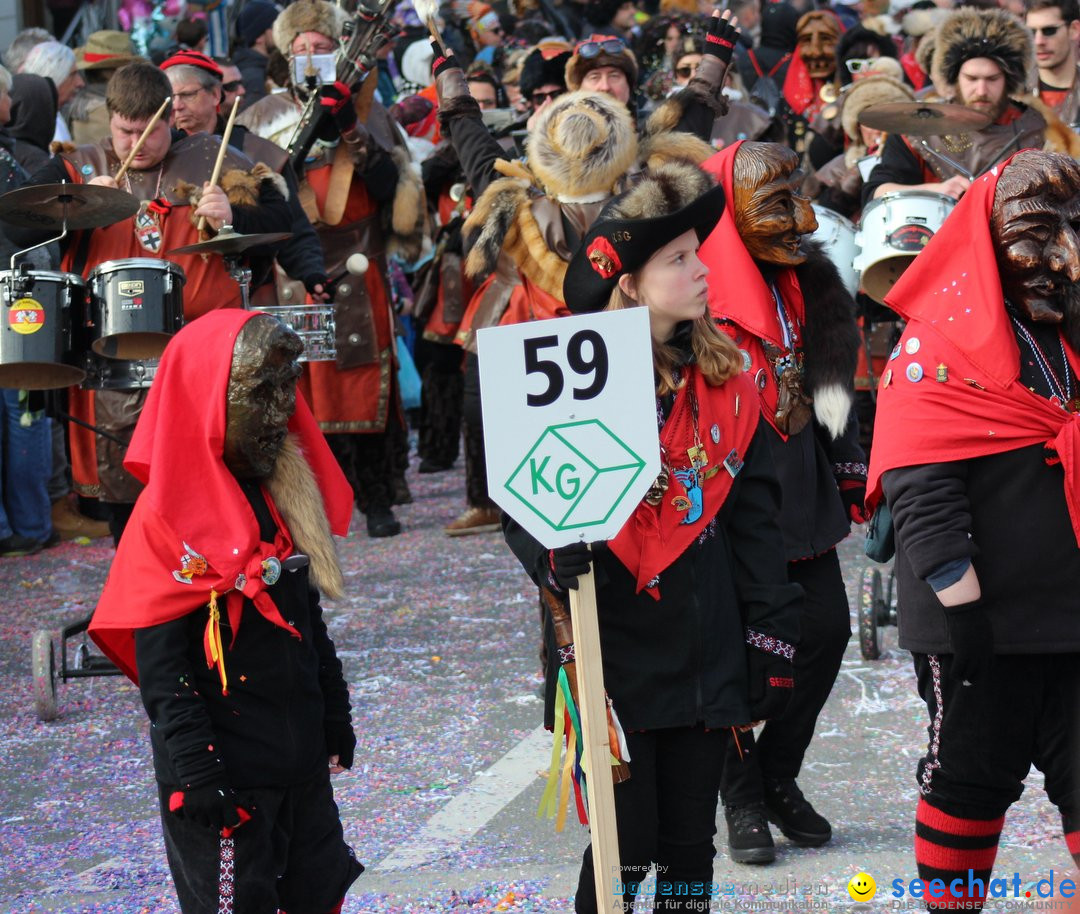 Fasnetsumzug - Fasching: Kreuzlingen am Bodensee, 24.02.2019