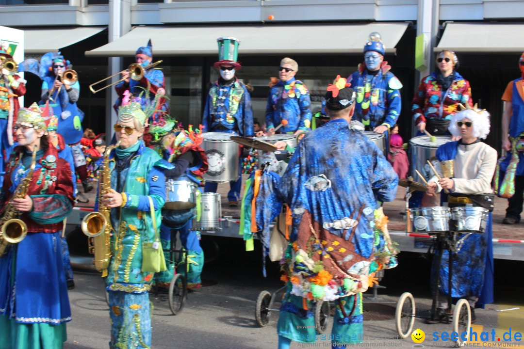 Fasnetsumzug - Fasching: Kreuzlingen am Bodensee, 24.02.2019