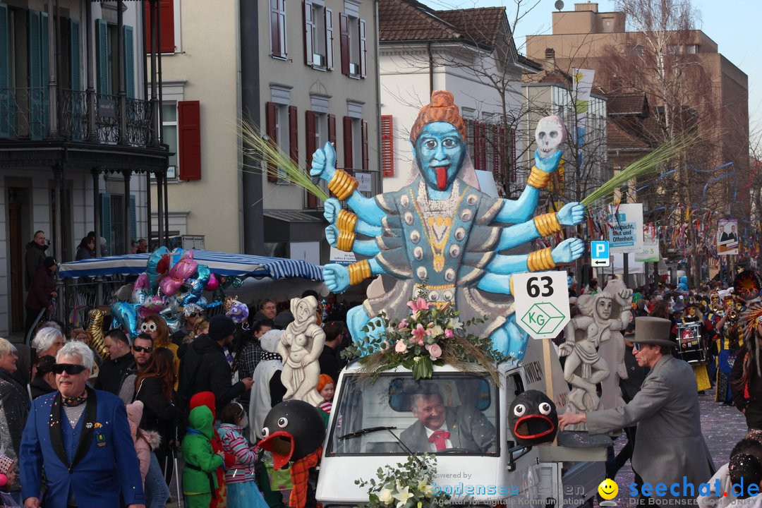 Fasnetsumzug - Fasching: Kreuzlingen am Bodensee, 24.02.2019