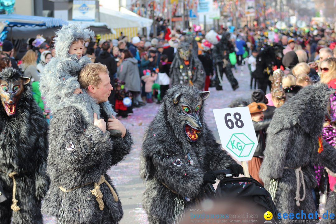 Fasnetsumzug - Fasching: Kreuzlingen am Bodensee, 24.02.2019