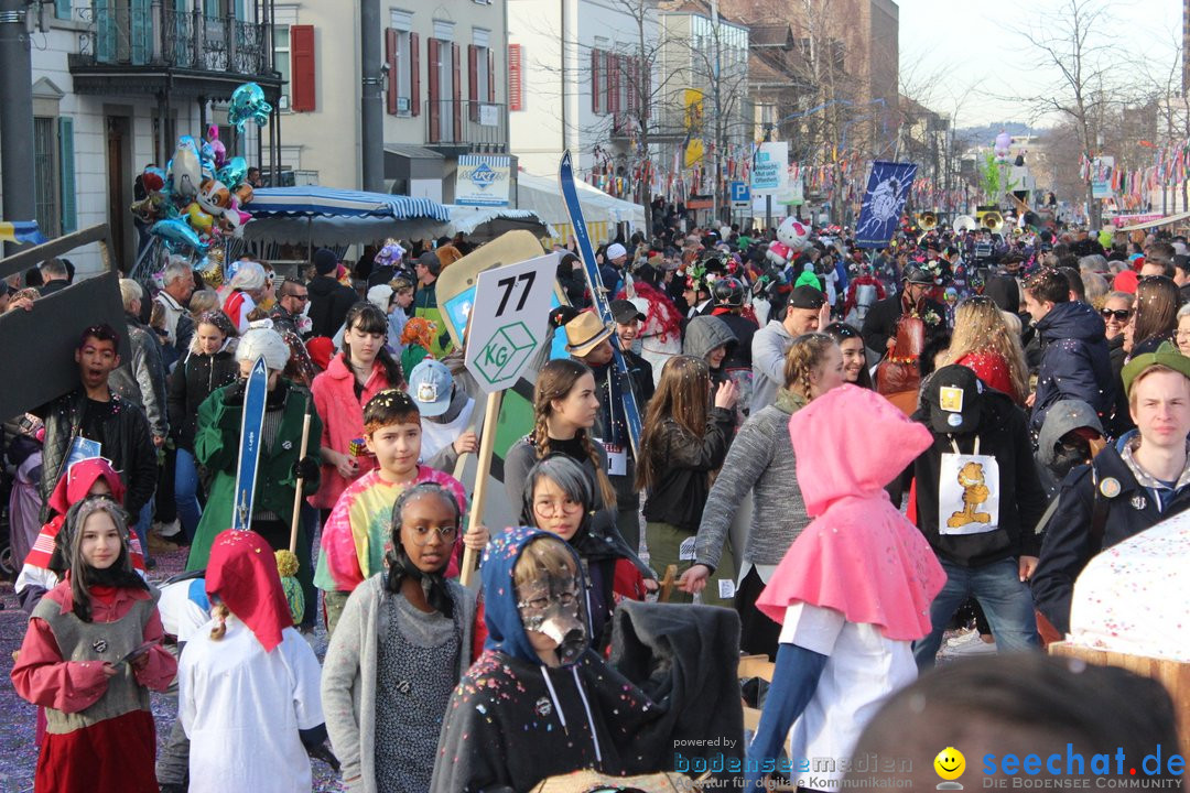 Fasnetsumzug - Fasching: Kreuzlingen am Bodensee, 24.02.2019