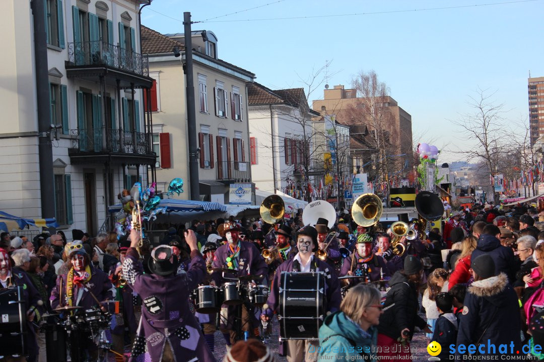 Fasnetsumzug - Fasching: Kreuzlingen am Bodensee, 24.02.2019