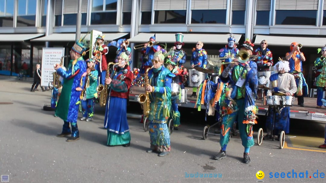 Fasnetsumzug - Fasching: Kreuzlingen am Bodensee, 24.02.2019