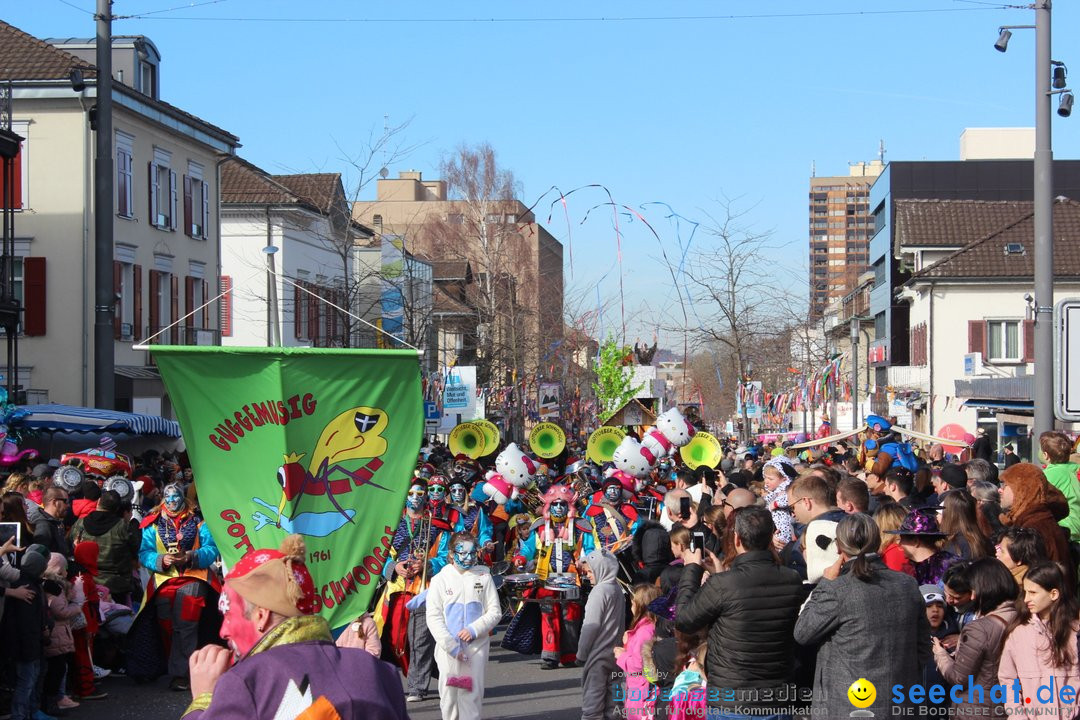 Fasnetsumzug - Fasching: Kreuzlingen am Bodensee, 24.02.2019