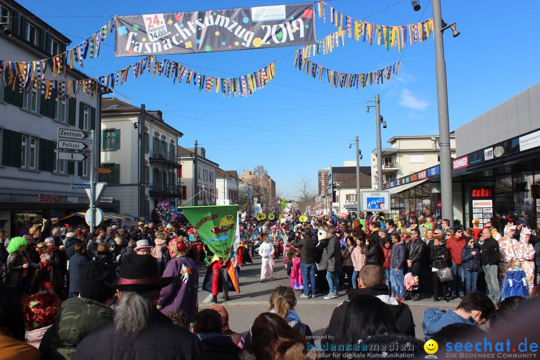 Fasnetsumzug - Fasching: Kreuzlingen am Bodensee, 24.02.2019