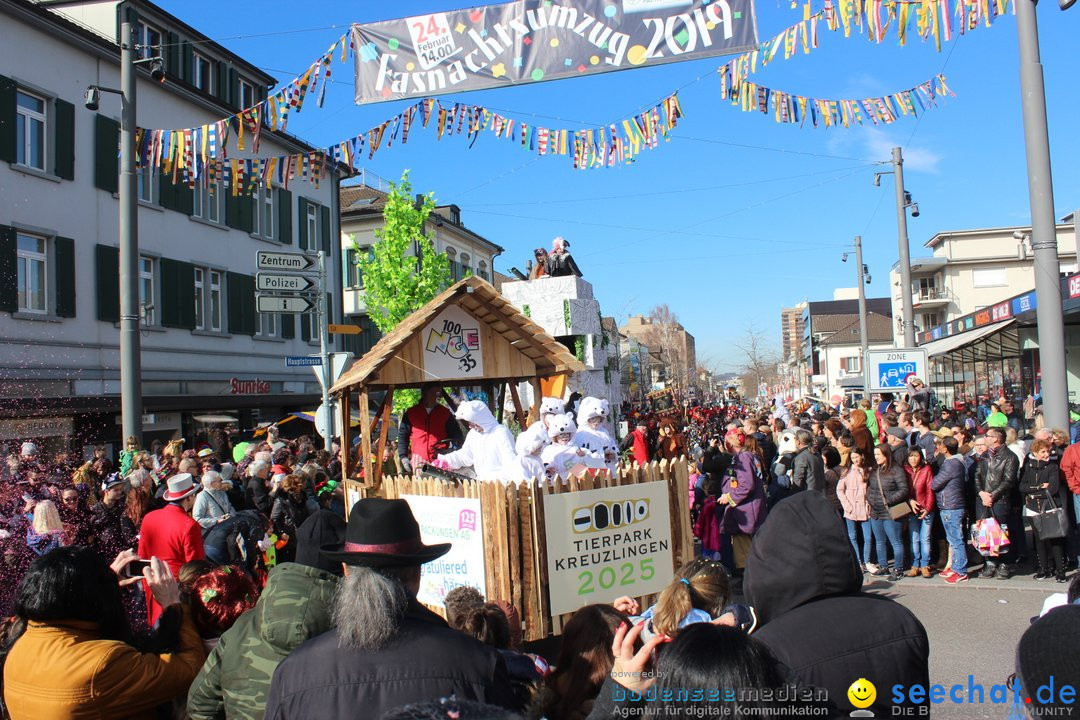 Fasnetsumzug - Fasching: Kreuzlingen am Bodensee, 24.02.2019