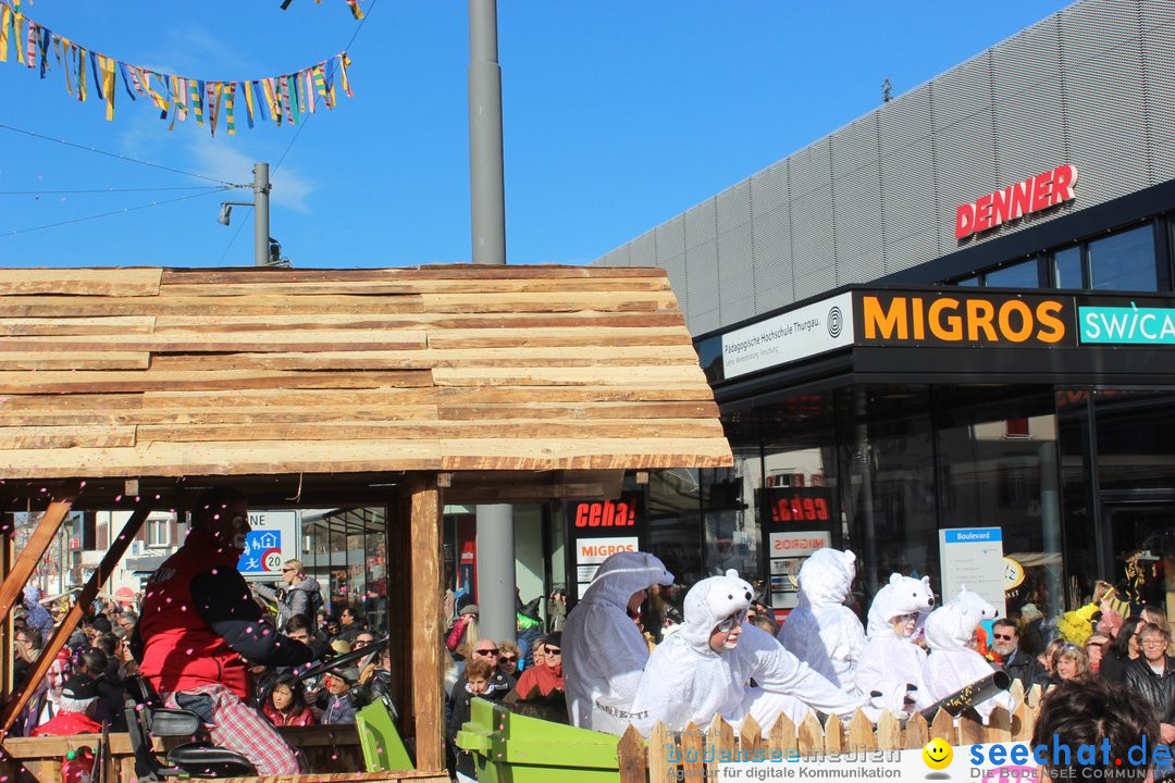 Fasnetsumzug - Fasching: Kreuzlingen am Bodensee, 24.02.2019