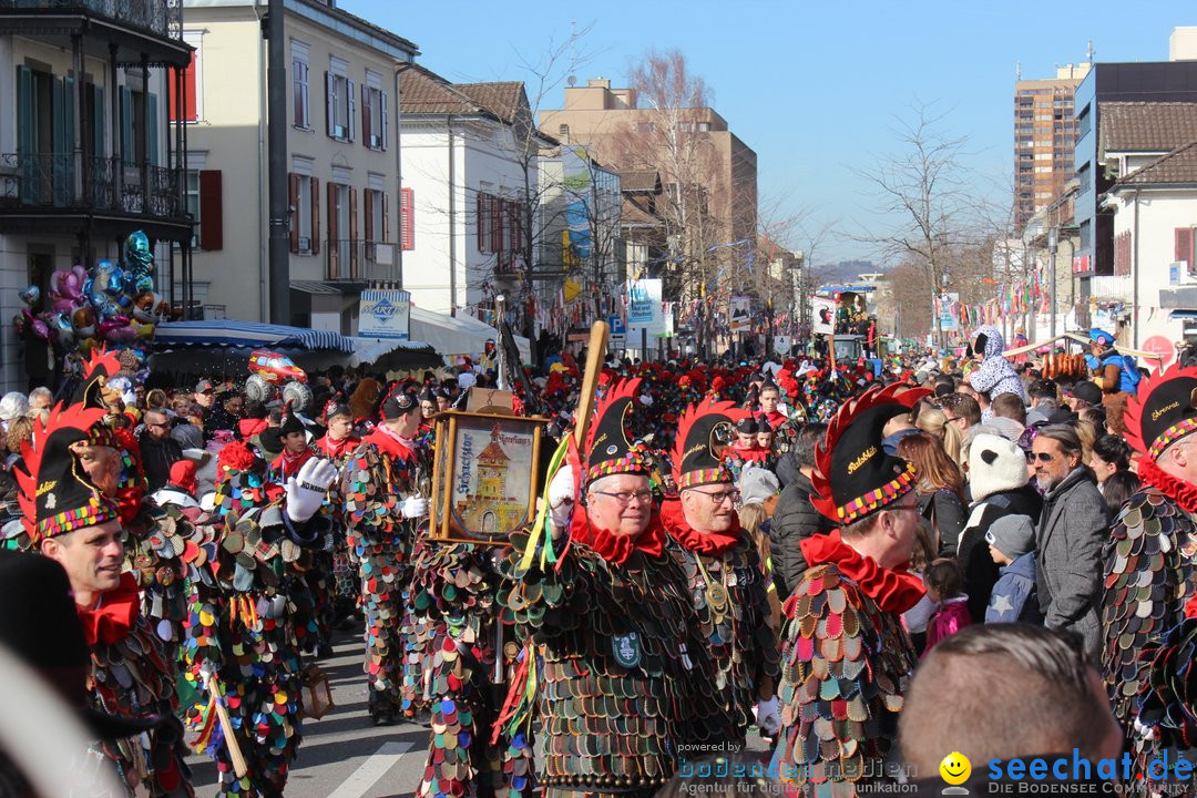 Fasnetsumzug - Fasching: Kreuzlingen am Bodensee, 24.02.2019