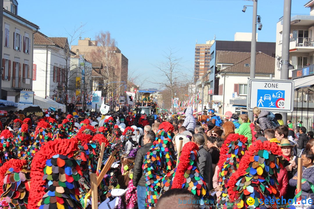 Fasnetsumzug - Fasching: Kreuzlingen am Bodensee, 24.02.2019