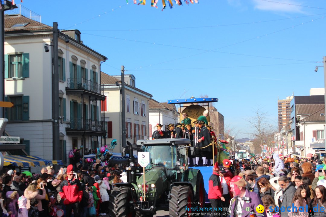 Fasnetsumzug - Fasching: Kreuzlingen am Bodensee, 24.02.2019