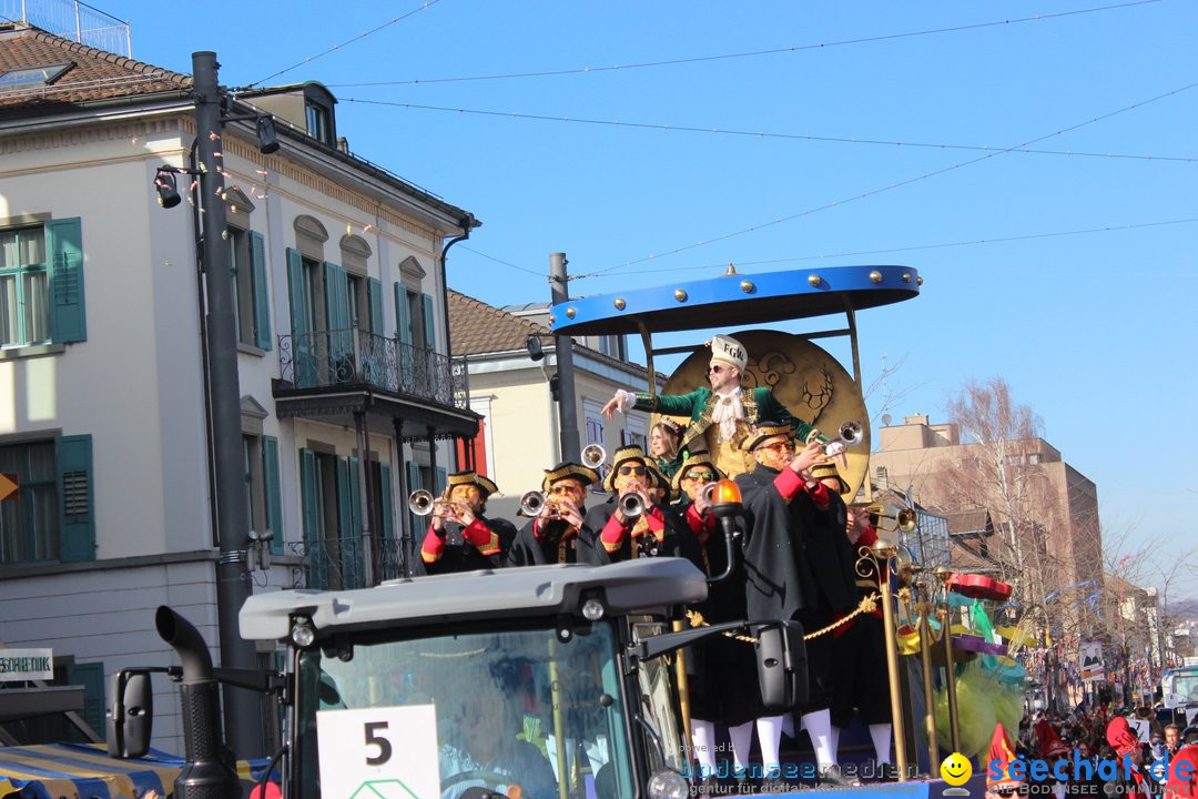 Fasnetsumzug - Fasching: Kreuzlingen am Bodensee, 24.02.2019