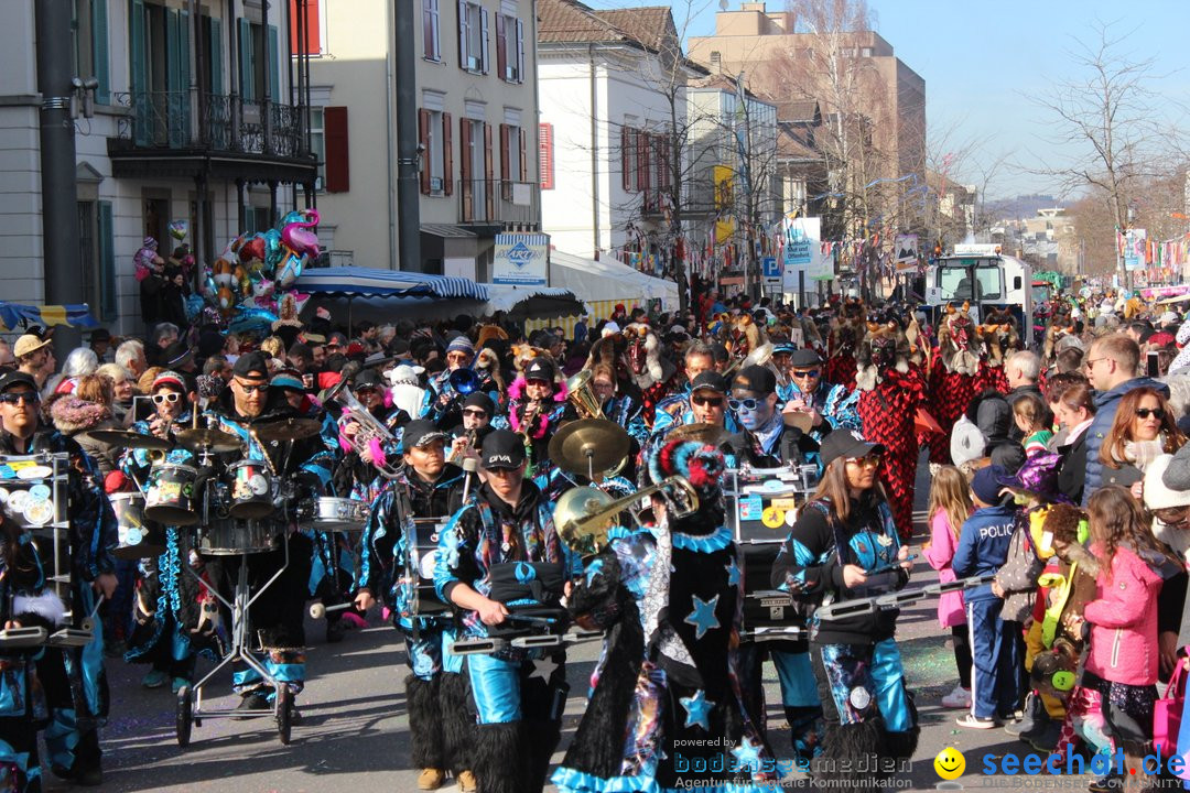 Fasnetsumzug - Fasching: Kreuzlingen am Bodensee, 24.02.2019