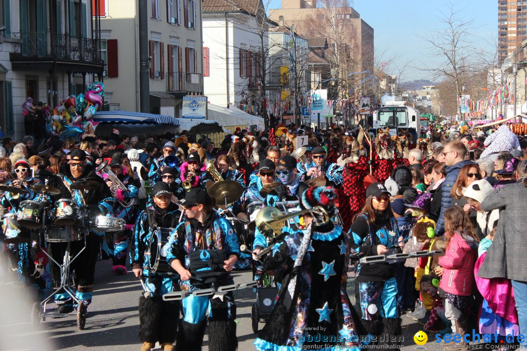 Fasnetsumzug - Fasching: Kreuzlingen am Bodensee, 24.02.2019