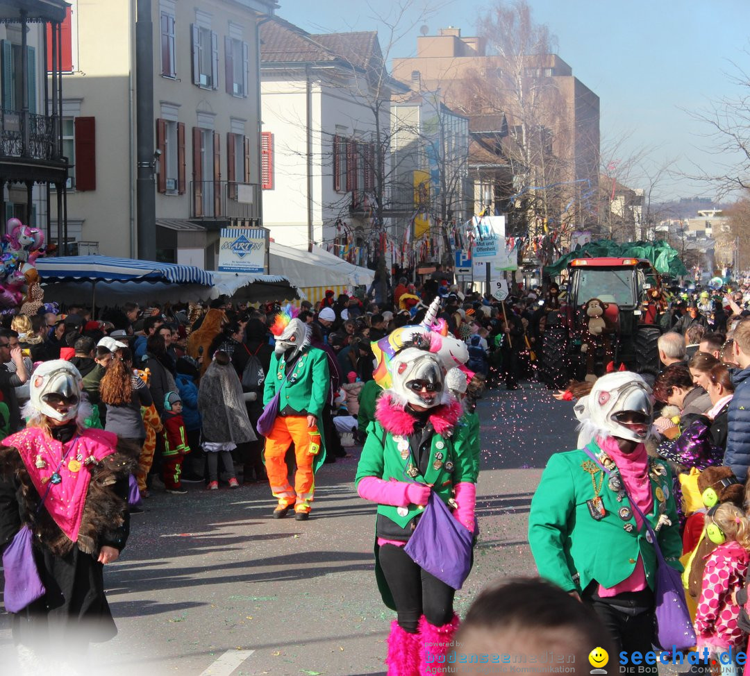 Fasnetsumzug - Fasching: Kreuzlingen am Bodensee, 24.02.2019