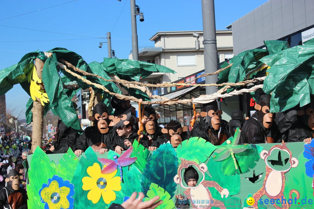 Fasnetsumzug - Fasching: Kreuzlingen am Bodensee, 24.02.2019